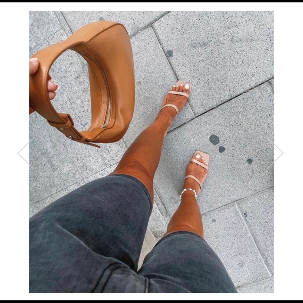 Anna Xi BOA CHUNK HEELS NUDE size 37